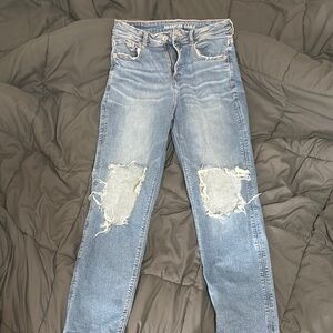 American Eagle Outfitters stretch mom jeans